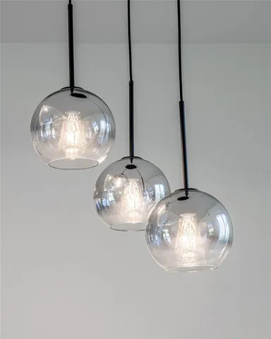 a close view of dining table in wooden floor