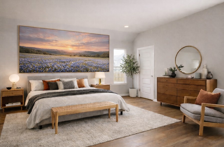 11905 Dillon Fls Drive Austin, TX 78747 - Photo 6 of 9 a bedroom with a bed and window