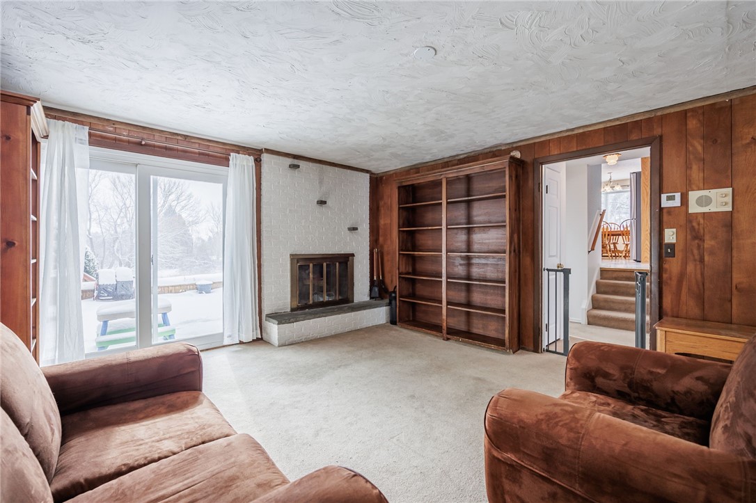 81 Curtis Road Parma, NY 14468 - Photo 36 of 50 LIVING ROOM WITH FIREPLACE