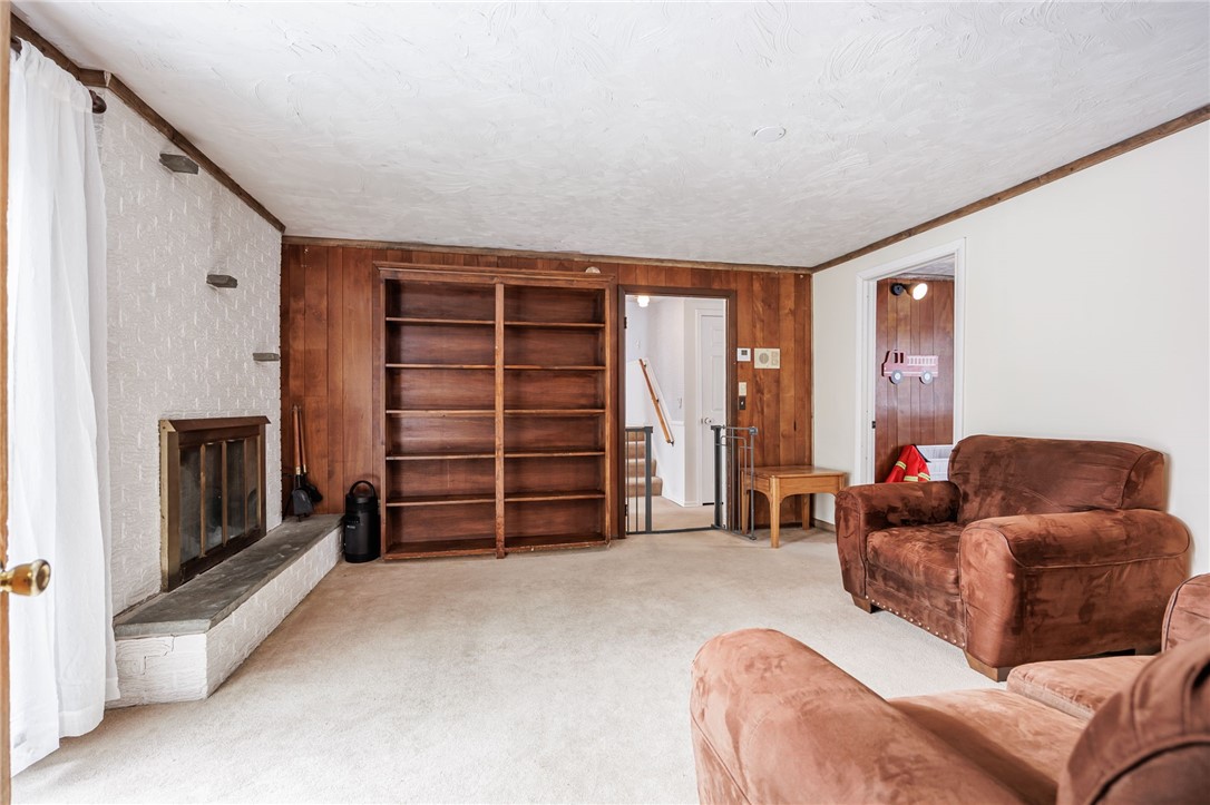 81 Curtis Road Parma, NY 14468 - Photo 39 of 50 LIVING ROOM WITH FIREPLACE