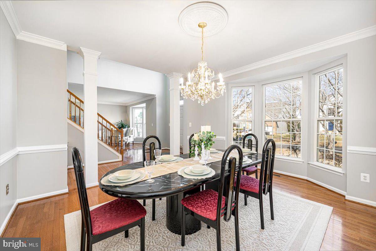 18602 Broken Oak Road Boyds, MD 20841 - Photo 9 of 83 Formal Dining Room w/large bay window