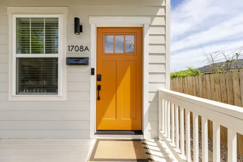 a view of porch with a porch