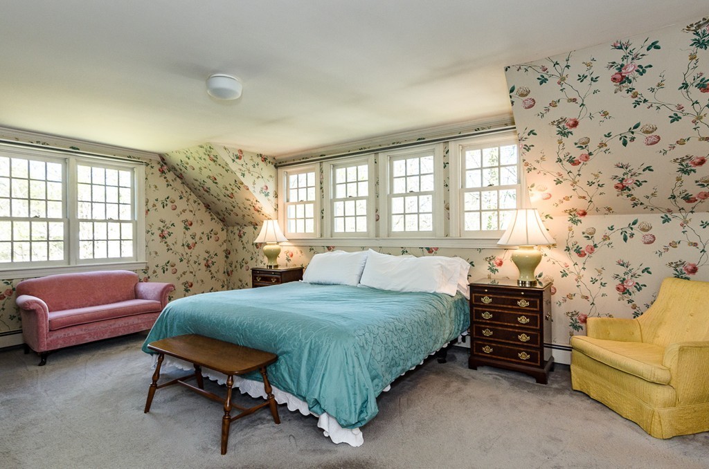 68 Old Farm Road Newton, MA 02459 - Photo 14 of 23 a bedroom with a bed and a couch