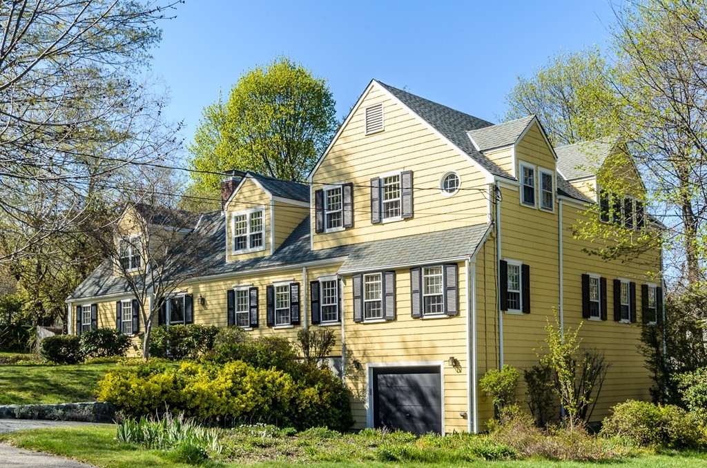 68 Old Farm Road Newton, MA 02459 - Photo 2 of 23 a view of a house with a yard