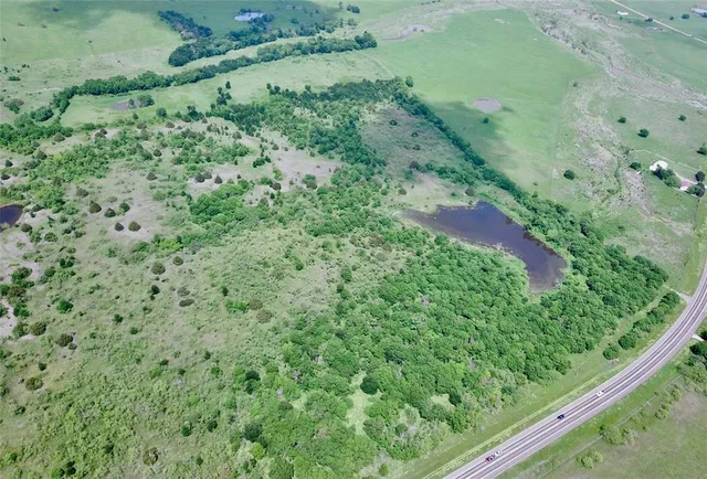 a view of a lake with a mountain