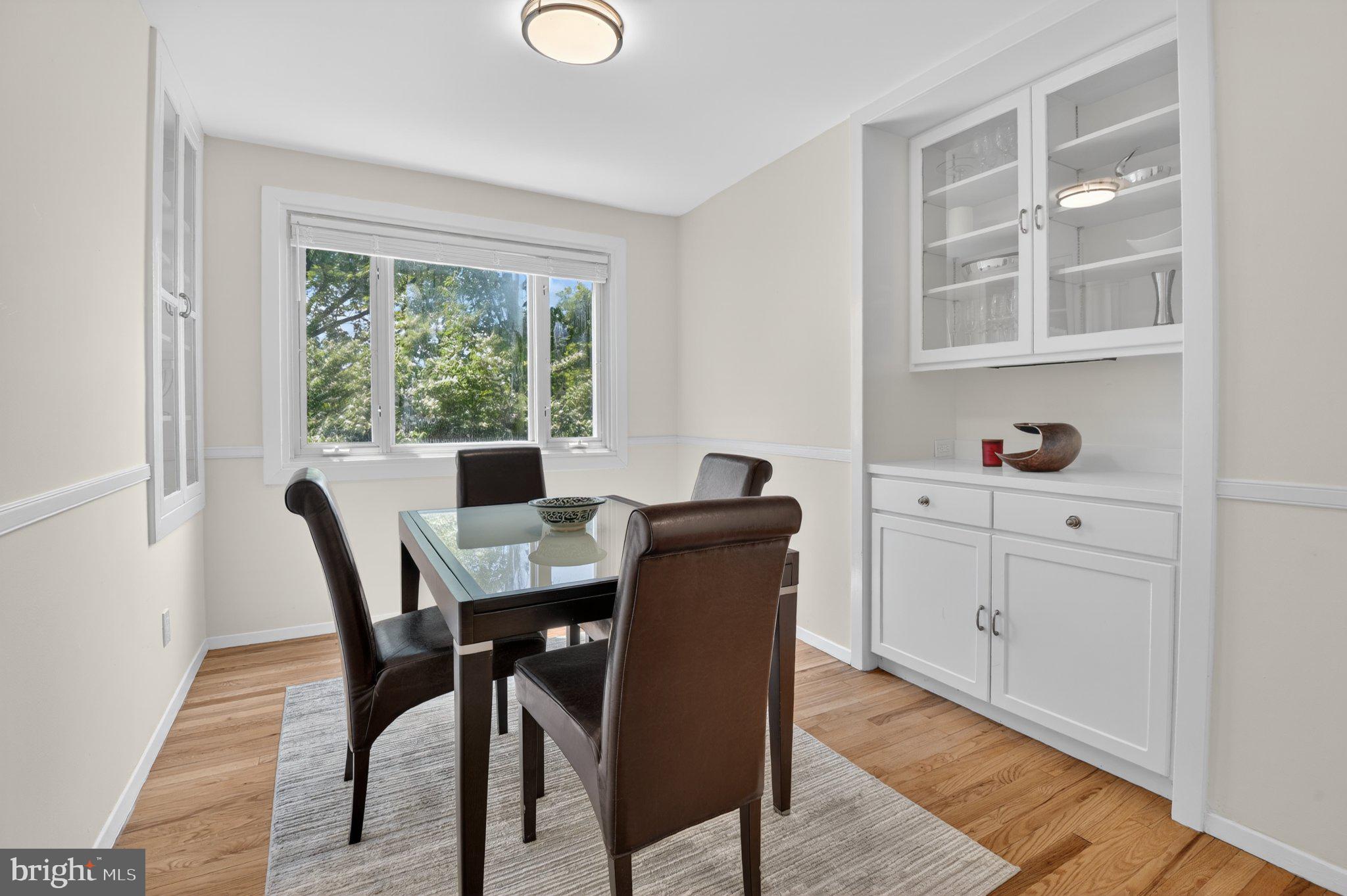 6310 East Halbert Road Bethesda, MD 20817 - Photo 8 of 30 Dining room with built-in cabinetry