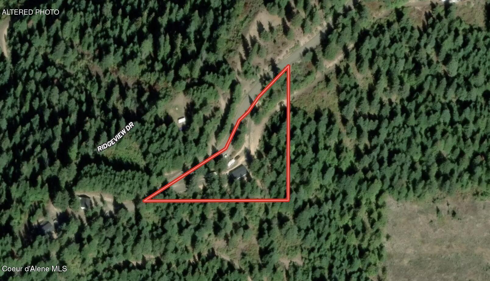 438 Ridgeview Drive St. Maries, ID 83861 - Photo 2 of 42 AERIAL W: BORDER
