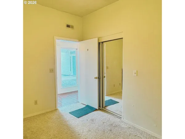 a view of a bathroom with a shower