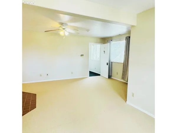 a view of empty room