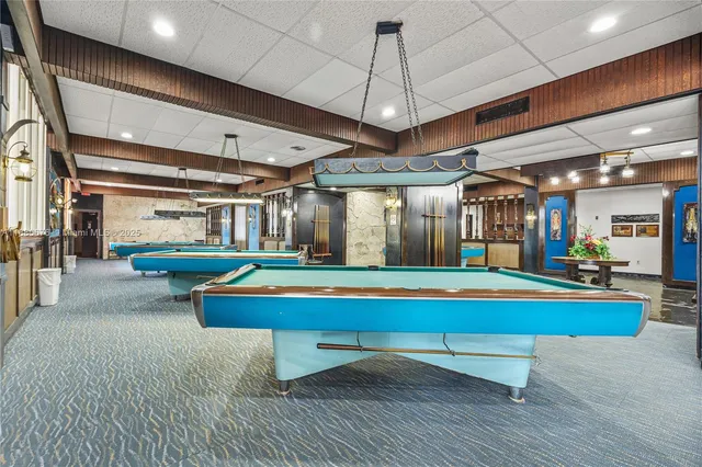 a view of a lake with a terrace