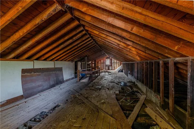 a view of a backyard of a house