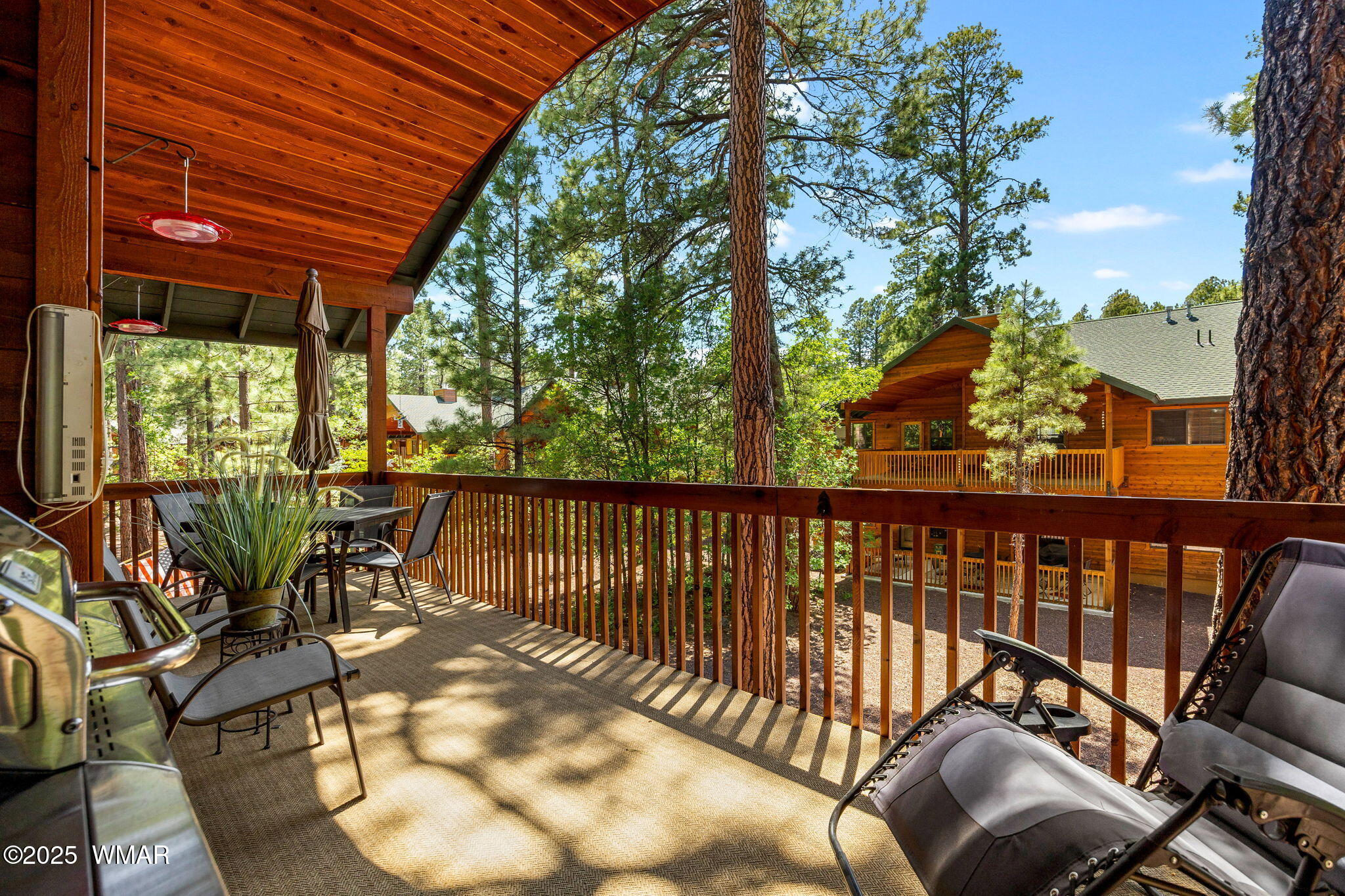 2522 Village Loop, Unit 14 Pinetop, AZ 85935 - Photo 22 of 38 Back patio