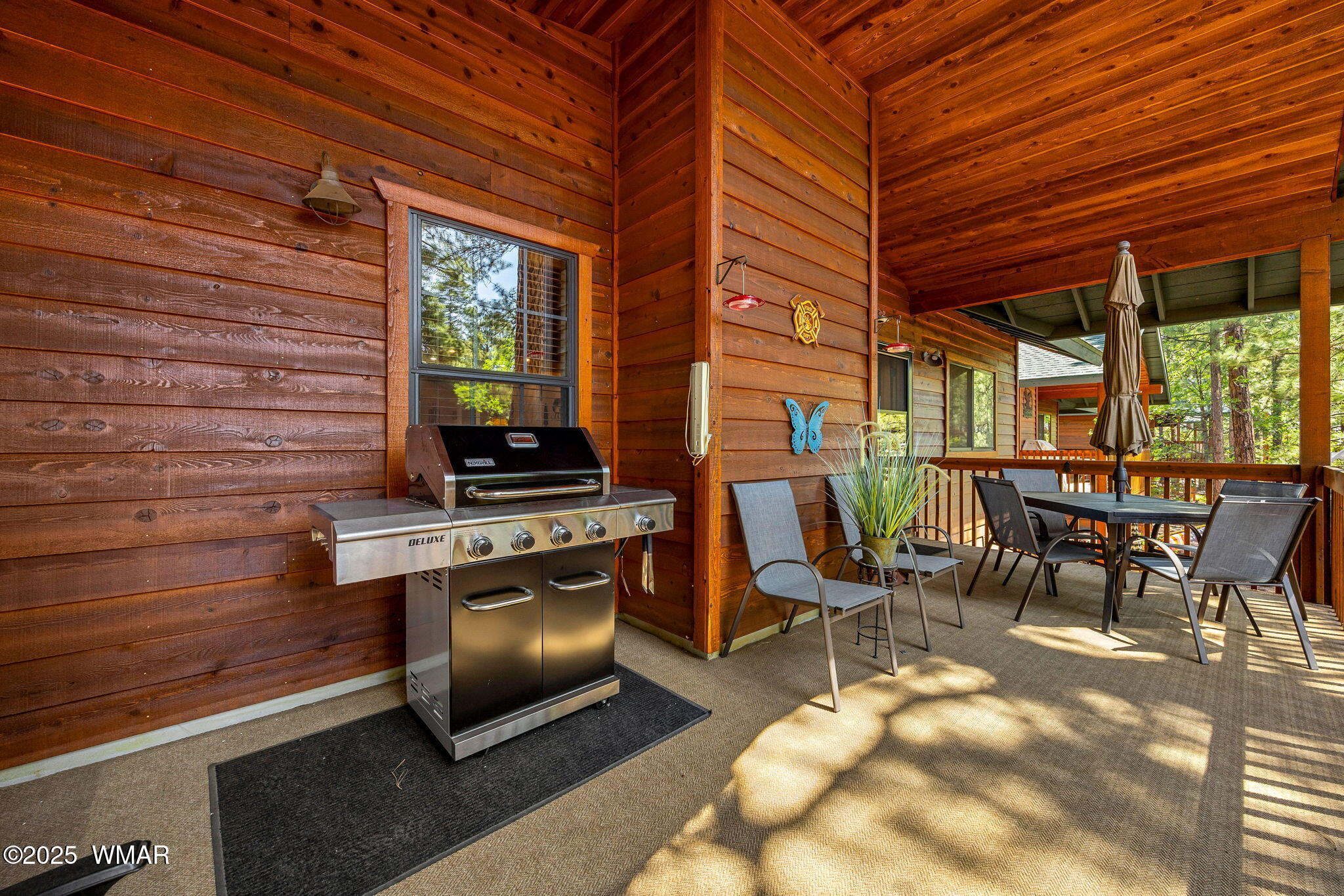 2522 Village Loop, Unit 14 Pinetop, AZ 85935 - Photo 23 of 38 Back patio
