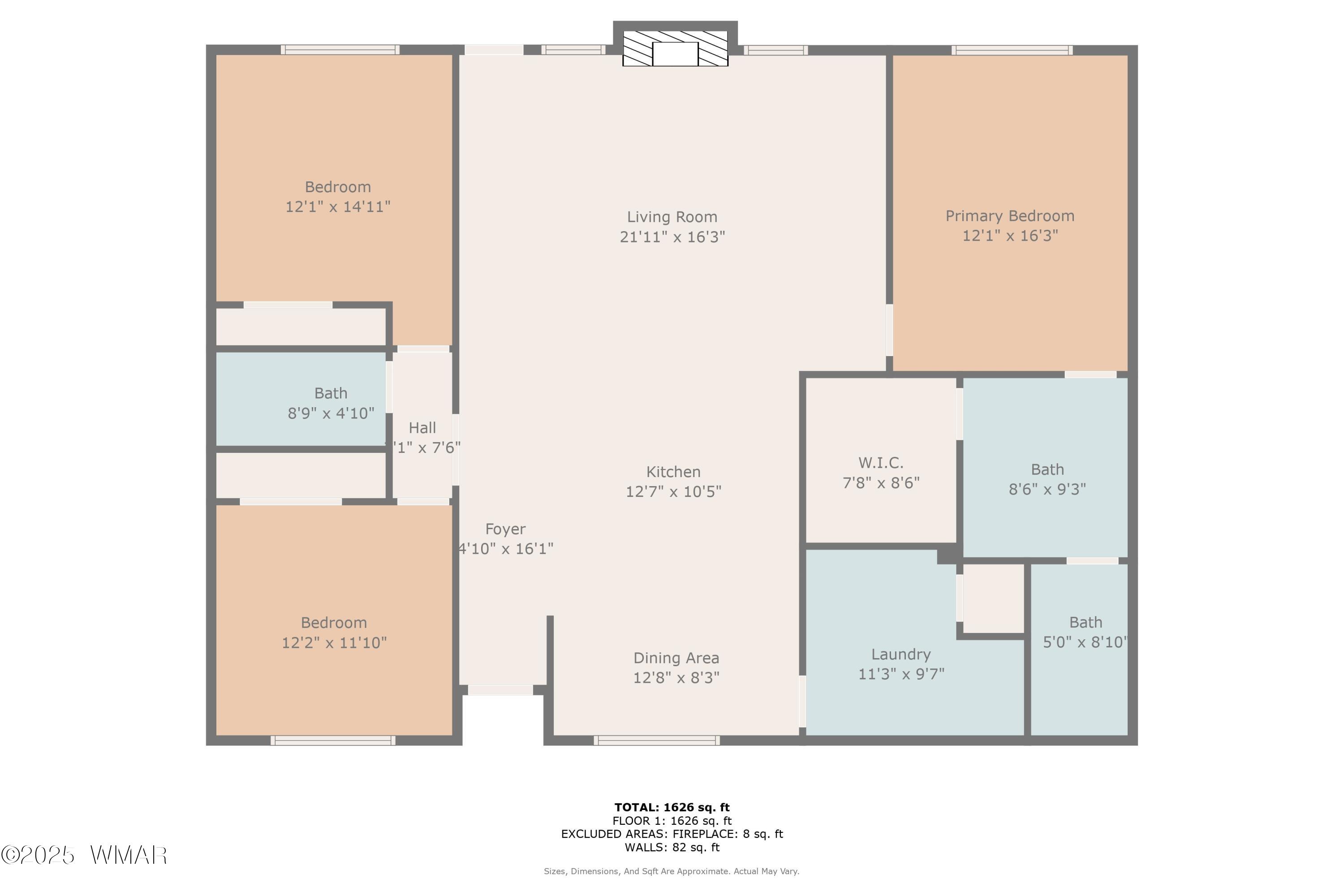 2522 Village Loop, Unit 14 Pinetop, AZ 85935 - Photo 38 of 38 1-Floorplan_1