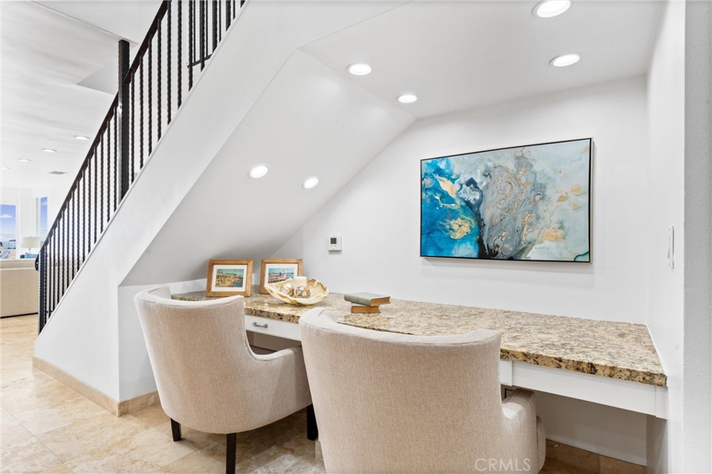2804 West Oceanfront Newport Beach, CA 92663 - Photo 6 of 16 a view of kitchen with furniture and wooden floor