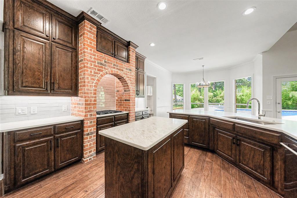 1200 Mount Gilead Road Keller, TX 76262 - Photo 12 of 38 a kitchen that has a sink and a stove in it