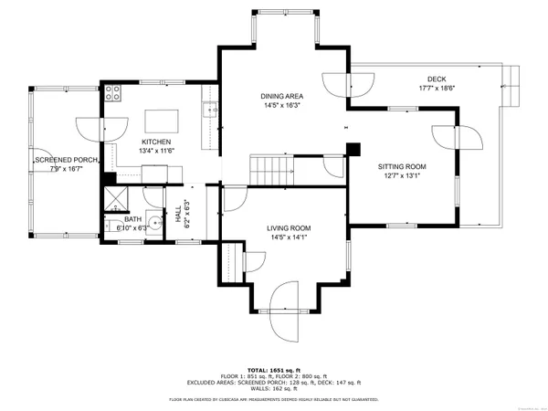 a picture of a room with a white wall and sign