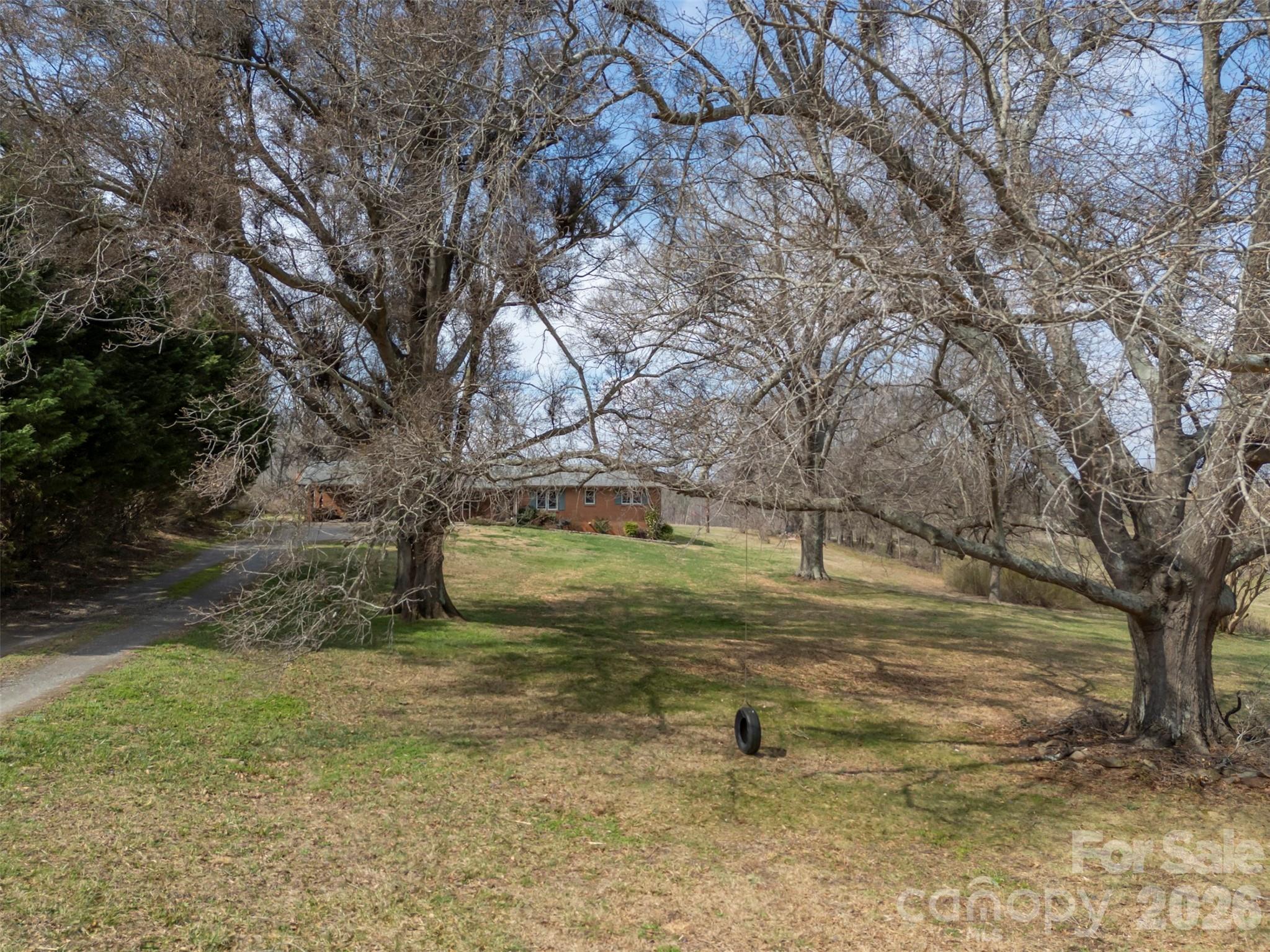 414 Sandy Run Church Road Mooresboro, NC 28114 - Photo 36 of 38 a view of a yard with a tree