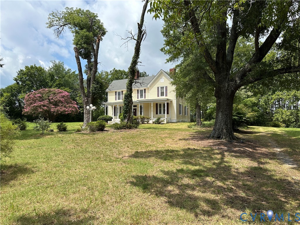 3533 Snakepath Road Blairs, VA 24527 - Photo 1 of 24 Two-story residence with a wraparound porch, featu
