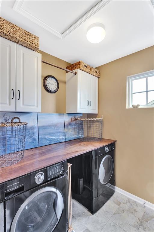 284 Maple Ridge Drive Canonsburg, PA 15317 - Photo 21 of 25 Upper level laundry is just "the best"! Washer & dryer is included, storage cabinets, hanging area & storage closet!
