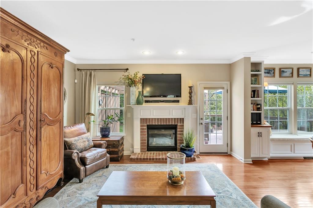 284 Maple Ridge Drive Canonsburg, PA 15317 - Photo 6 of 25 Just "Cuddle Up" to the cozy fireplace & enjoy wall of windows for exceptional views of the outdoors!