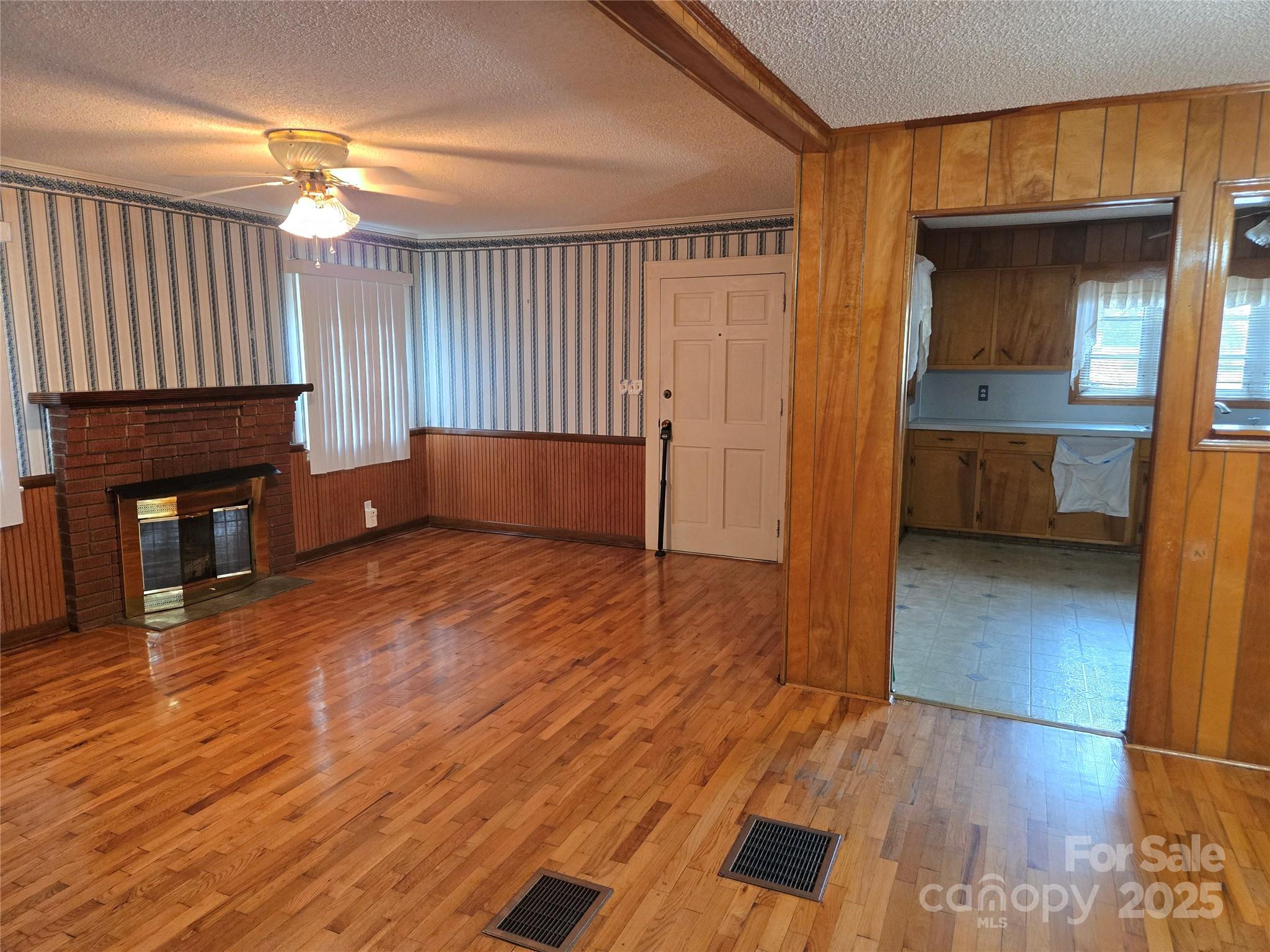 541 Old NC 277 Road Bessemer City, NC 28016 - Photo 12 of 26 a view of livingroom with furniture and fireplace