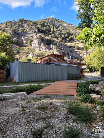 97 East Main Street Stockton, UT 84071 - Photo 10 of 58 View of 40; conex and bridge with a mountain backdrop