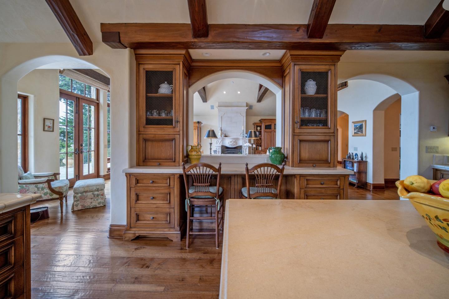 1606 Sonado Road Pebble Beach, CA 93953 - Photo 16 of 47 a view of living room with furniture and wooden floor