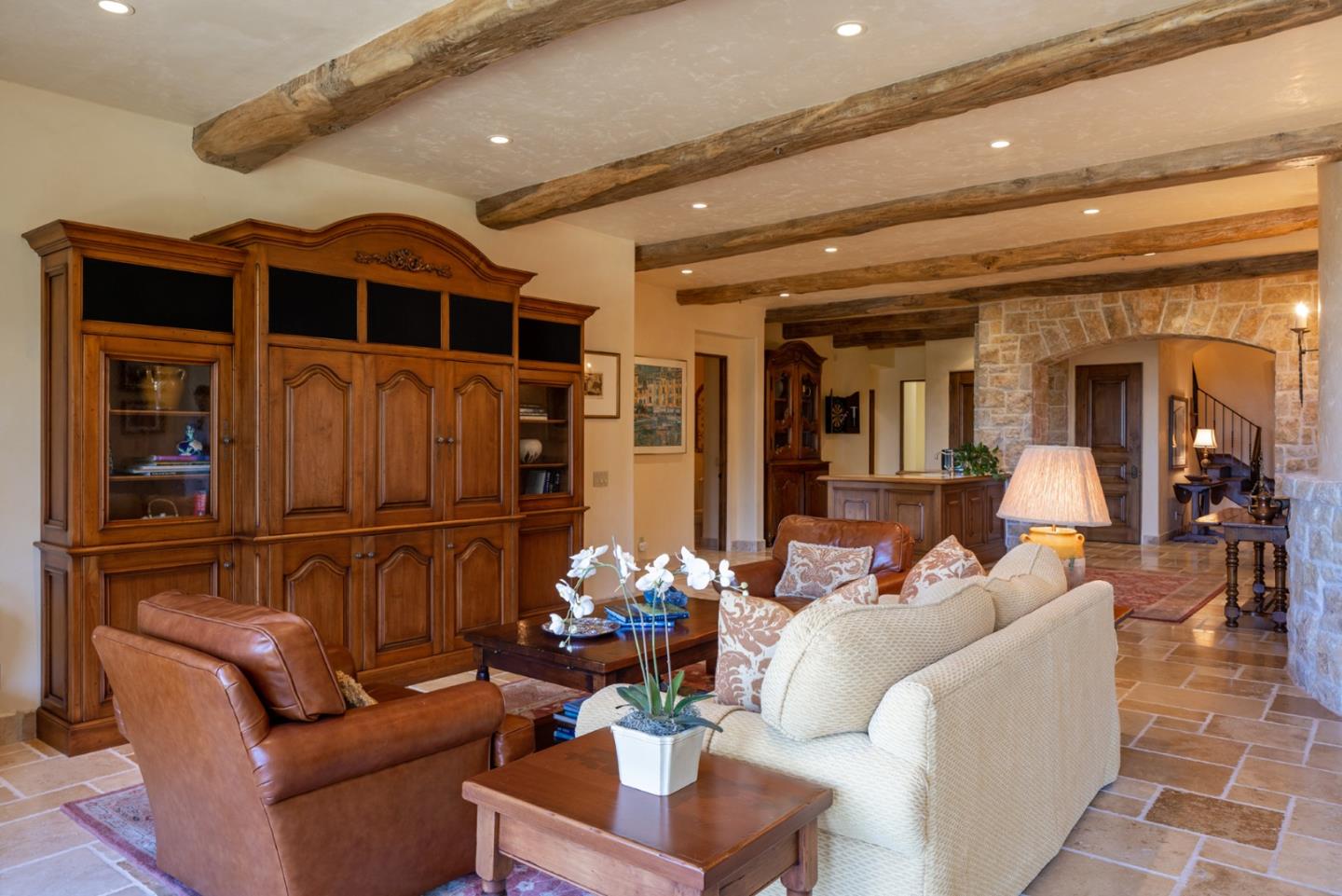 1606 Sonado Road Pebble Beach, CA 93953 - Photo 41 of 47 a living room with furniture
