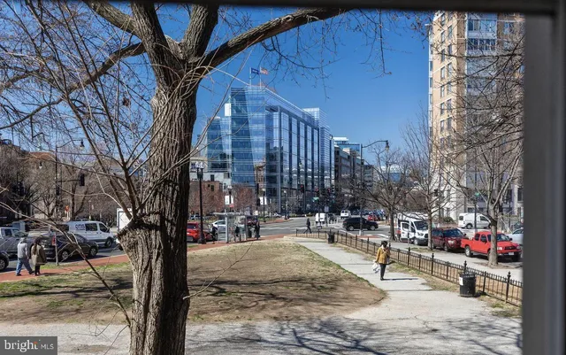 a view of outdoor space with seating area