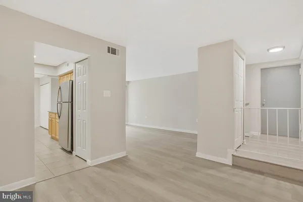 wooden floor in an empty room