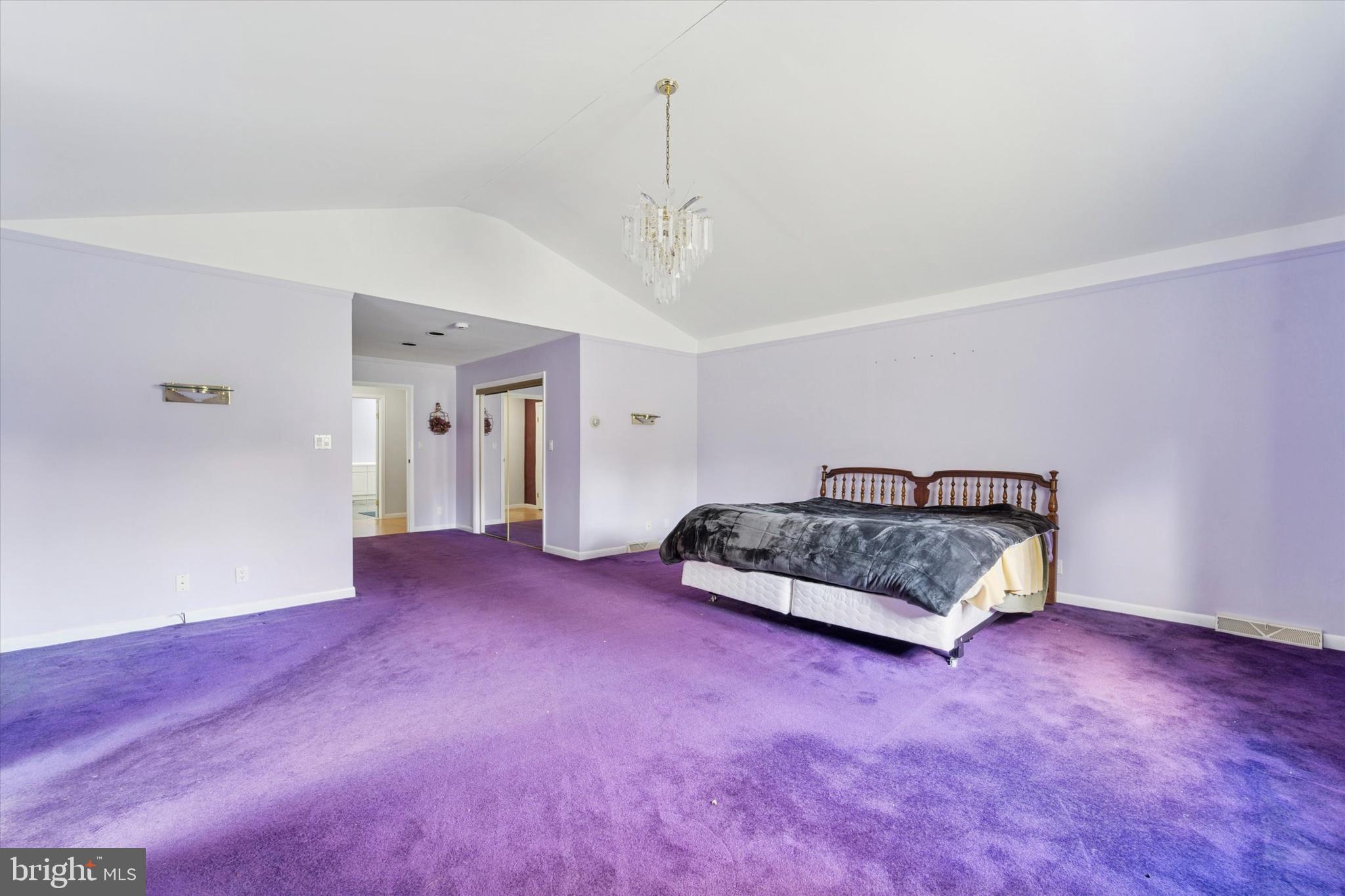 3418 Mill Road Collegeville, PA 19426 - Photo 18 of 35 a spacious bedroom with a bed and a ceiling fan