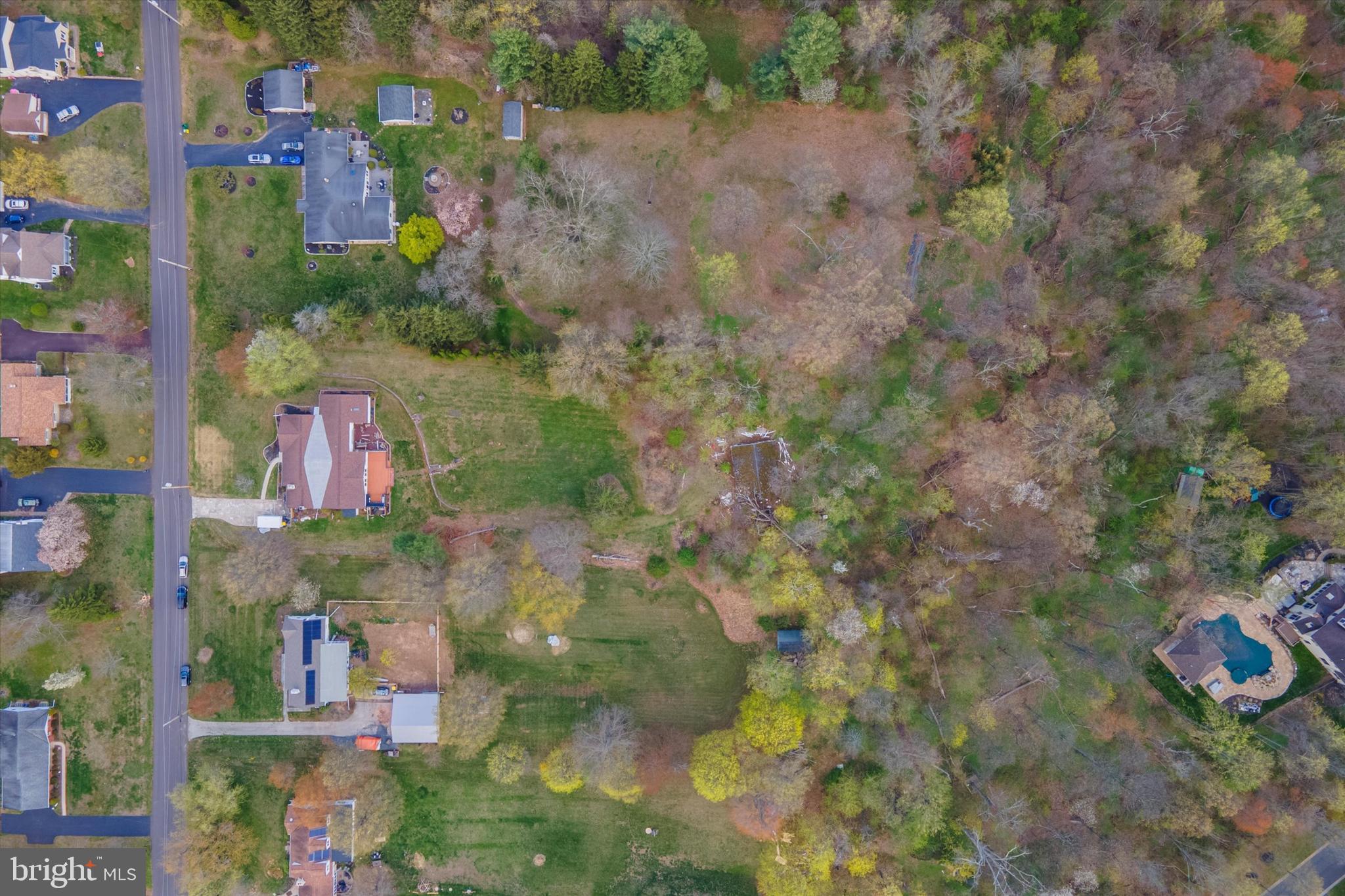 3418 Mill Road Collegeville, PA 19426 - Photo 32 of 35 a bird view of house and outdoor space