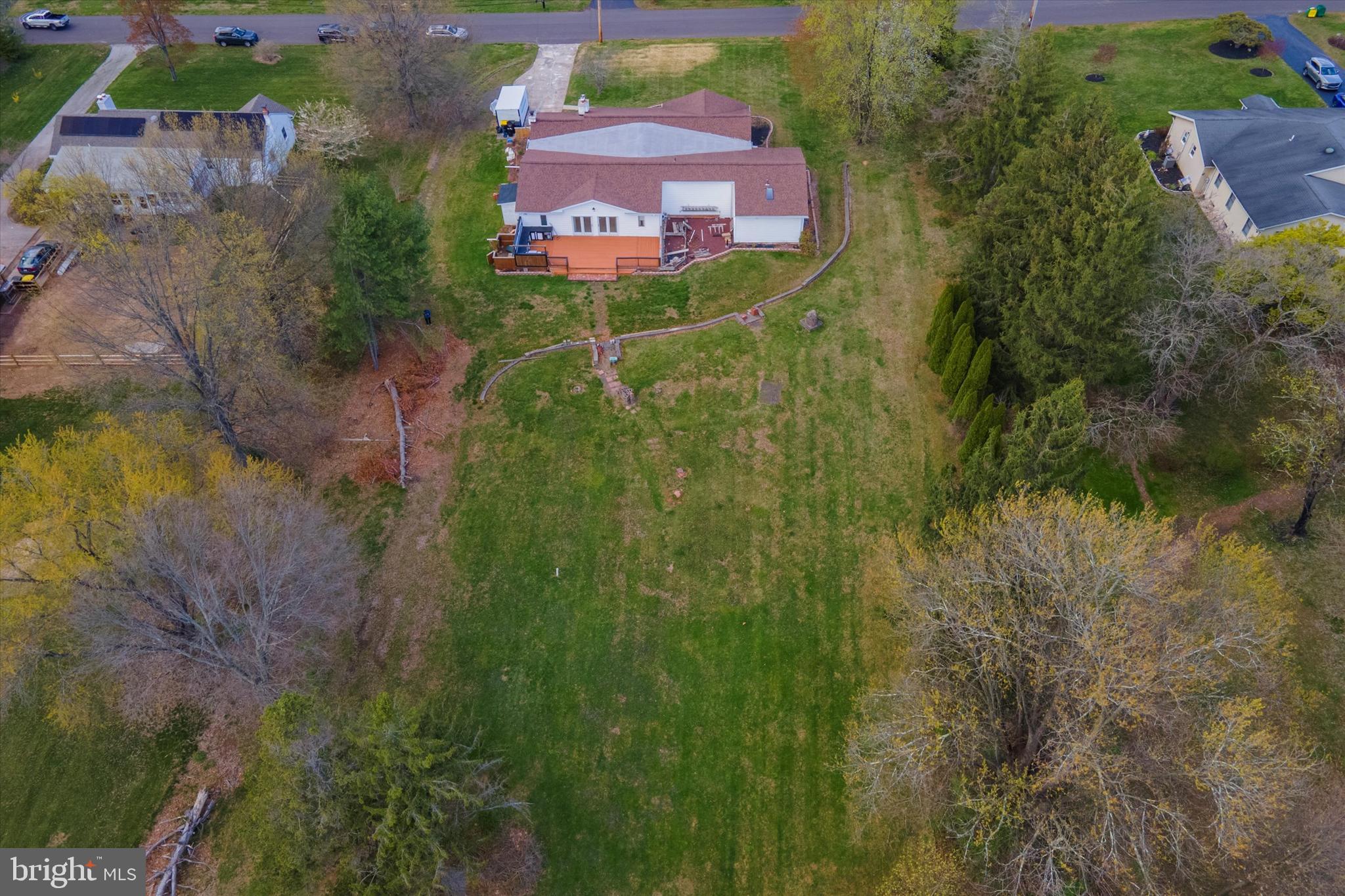 3418 Mill Road Collegeville, PA 19426 - Photo 34 of 35 an aerial view of a house with a yard