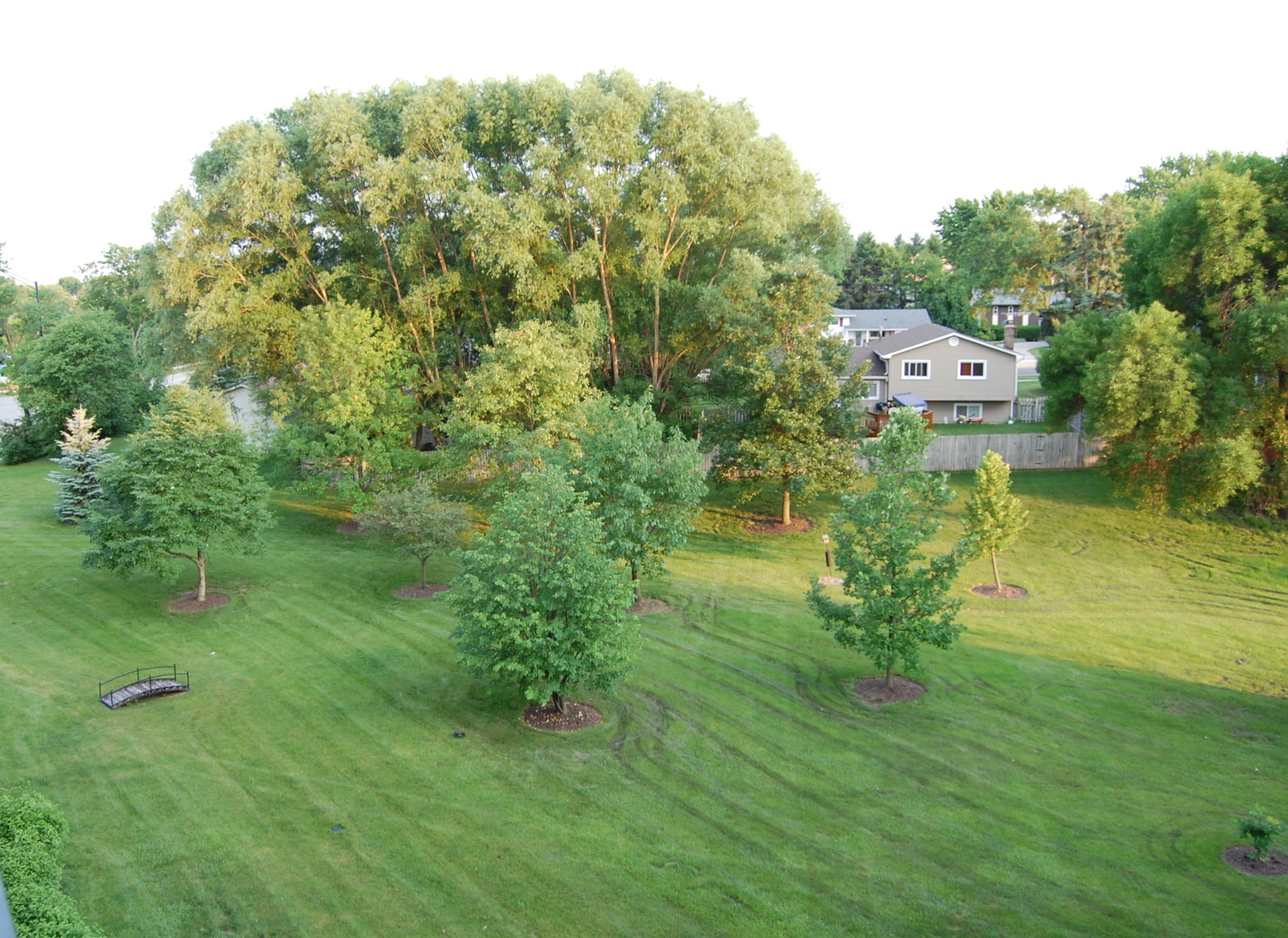 300 South Roselle Road, Unit 507 Schaumburg, IL 60193 - Photo 18 of 19 a view of a garden with a building in front of it