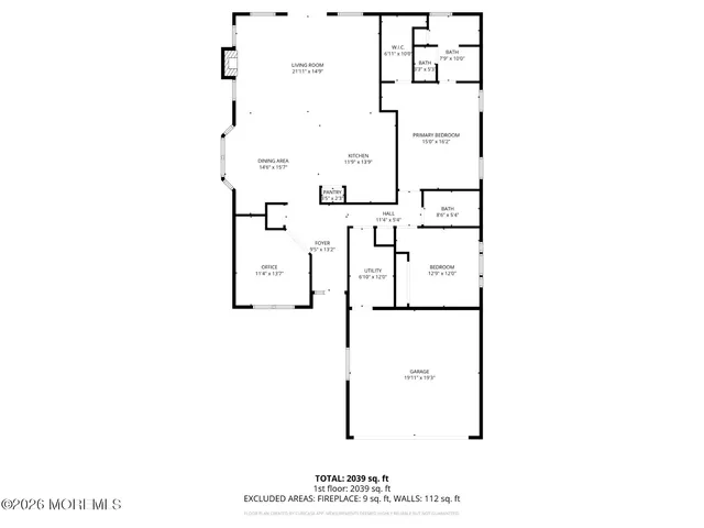 a picture of a floor plan