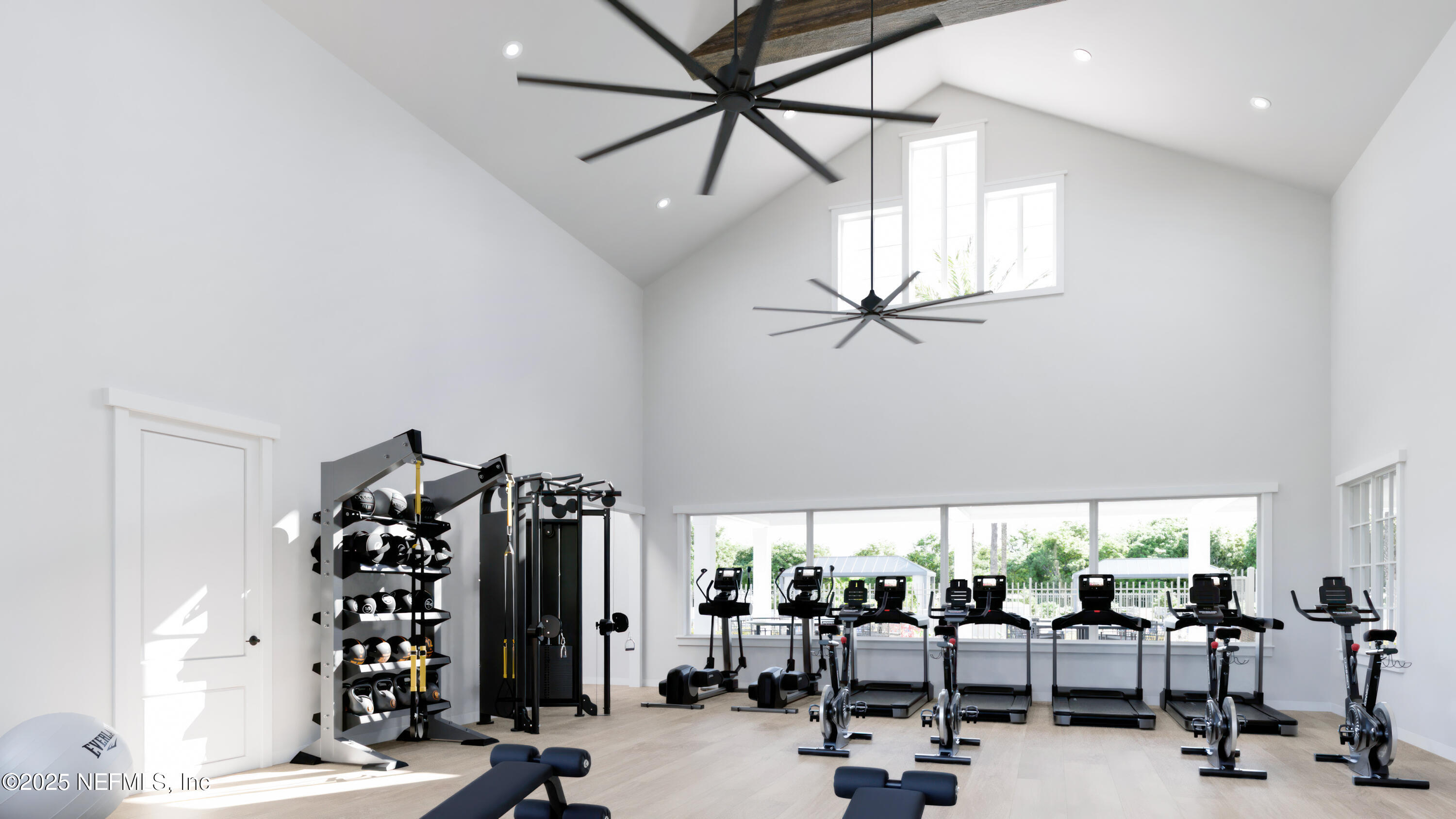 509 Kingbird Drive St. Augustine, FL 32092 - Photo 21 of 23 a view of a room with gym equipment