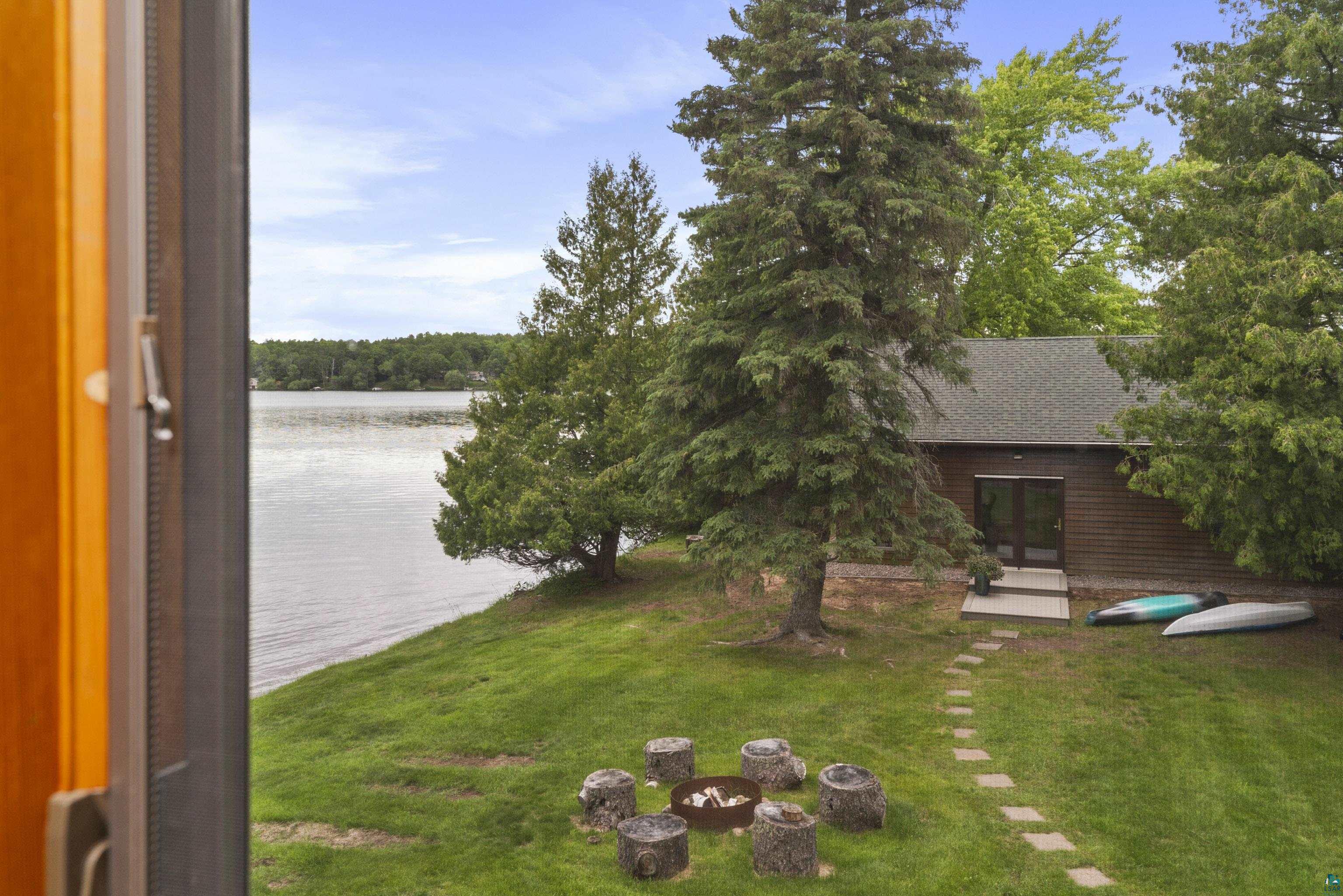 5791 South Pike Lake Road Duluth, MN 55811 - Photo 35 of 50 View of firepit