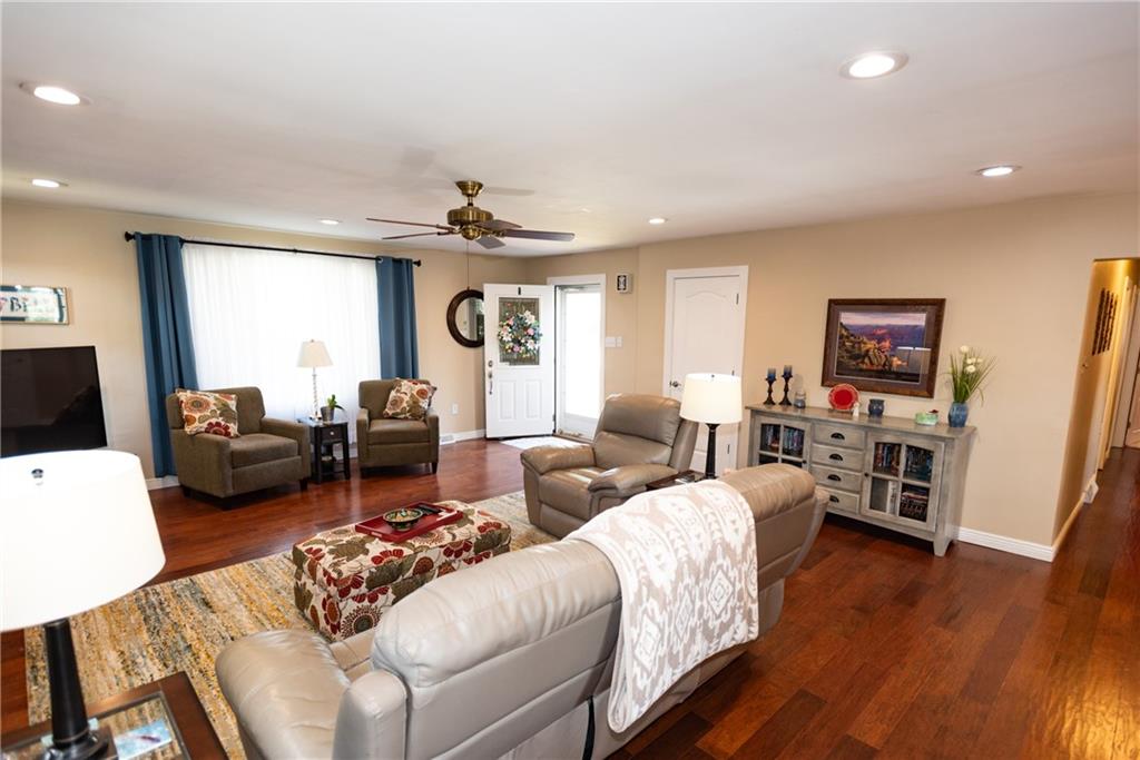 2011 Scheffel Road Pittsburgh, PA 15237 - Photo 6 of 29 a living room with furniture and a flat screen tv