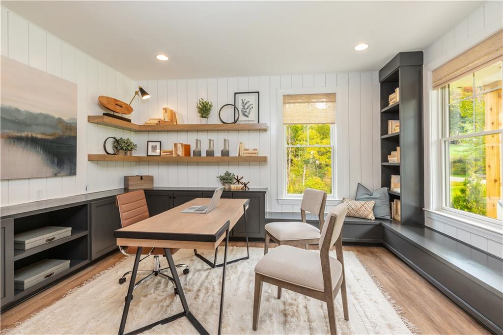 5136 Cline Hollow Road Export, PA 15632 - Photo 11 of 25 a view of a dining room with furniture a rug and wooden floor