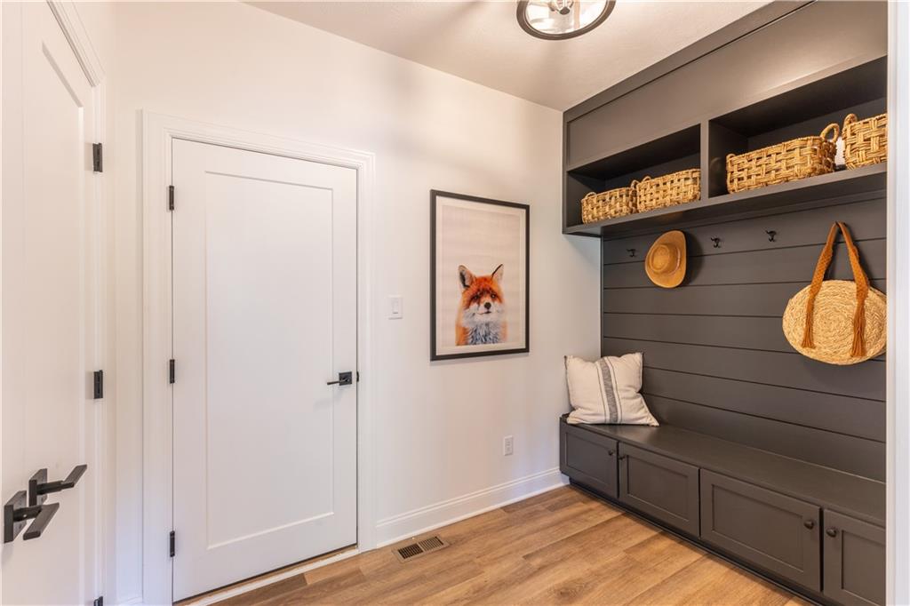 5136 Cline Hollow Road Export, PA 15632 - Photo 13 of 25 a view of a hallway with wooden floor