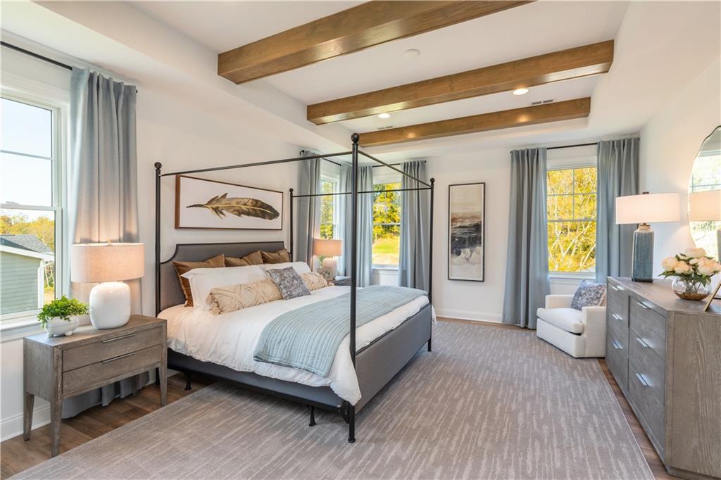 5136 Cline Hollow Road Export, PA 15632 - Photo 15 of 25 a bedroom with a bed couch and window