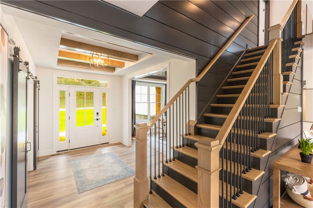 5136 Cline Hollow Road Export, PA 15632 - Photo 4 of 25 a view of an entryway with wooden floor
