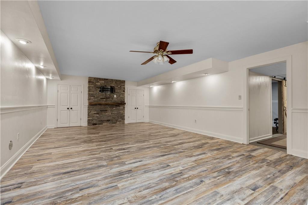 500 Davis School Road Washington, PA 15301 - Photo 40 of 48 a view of empty room with wooden floor