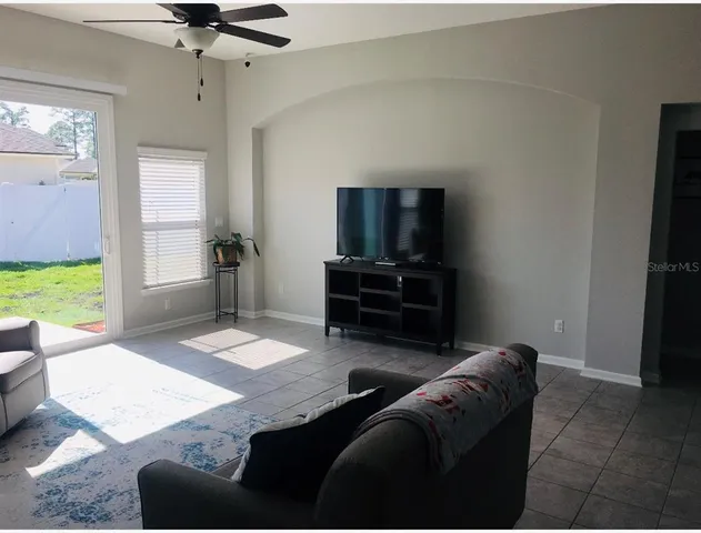 a garden view with a lake view