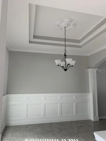 a view of a room with cabinet