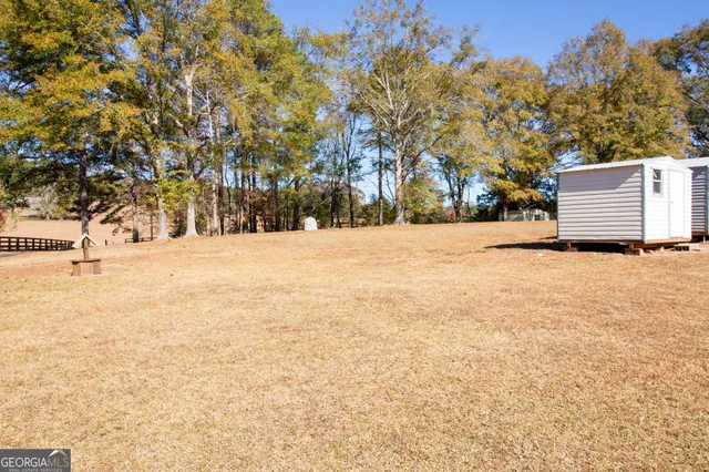 a view of outdoor space with trees