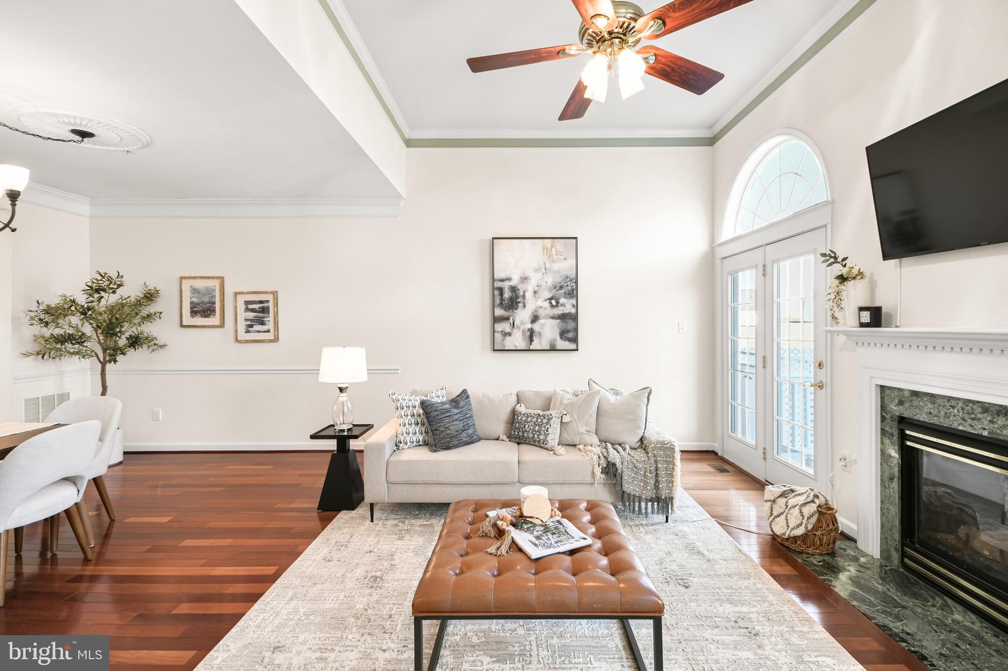 8814 Lew Wallace Road Frederick, MD 21704 - Photo 29 of 64 French doors w/ transom windows let the light in