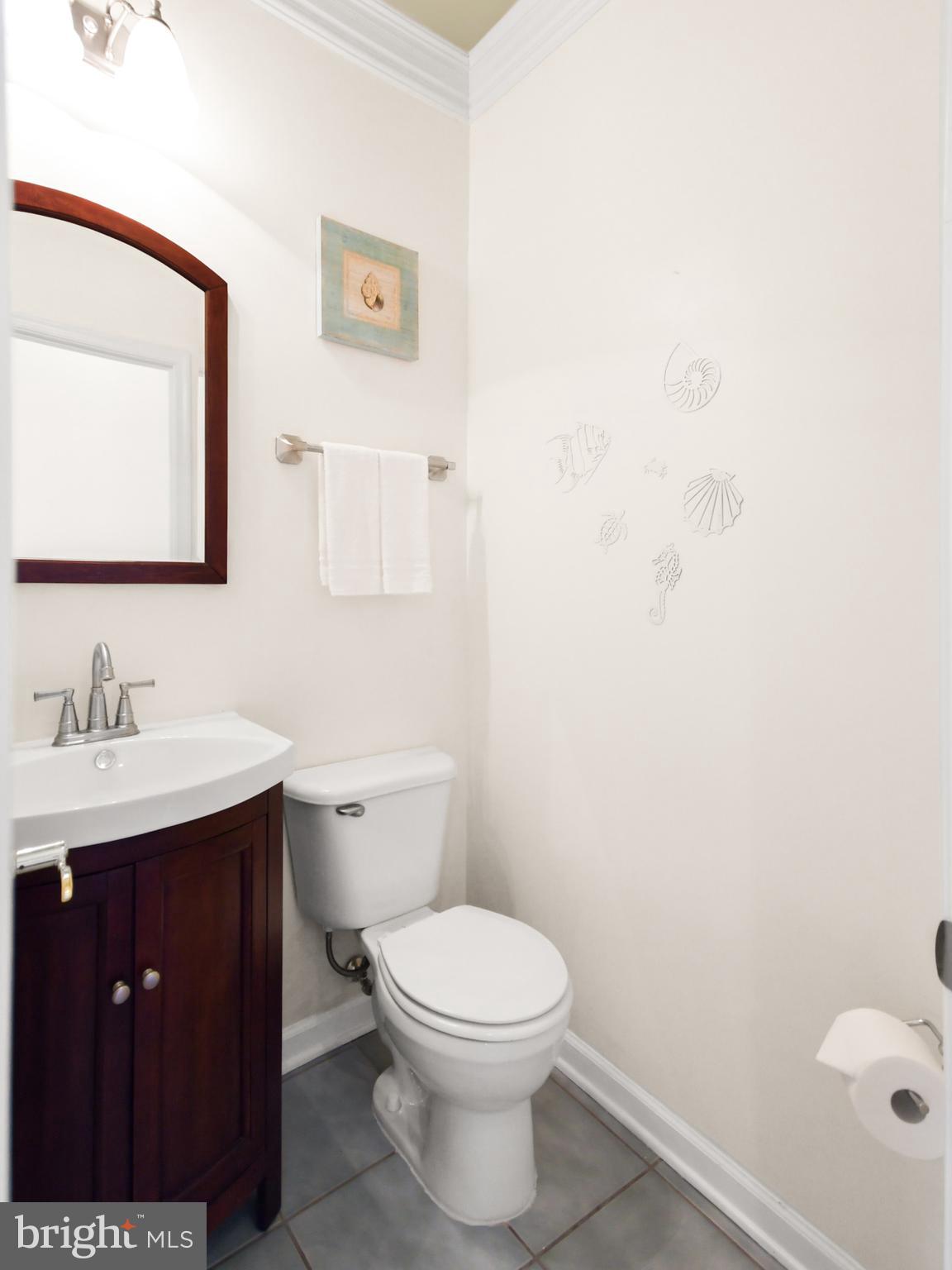 8814 Lew Wallace Road Frederick, MD 21704 - Photo 35 of 64 Tucked around the corner is a convenient half bath