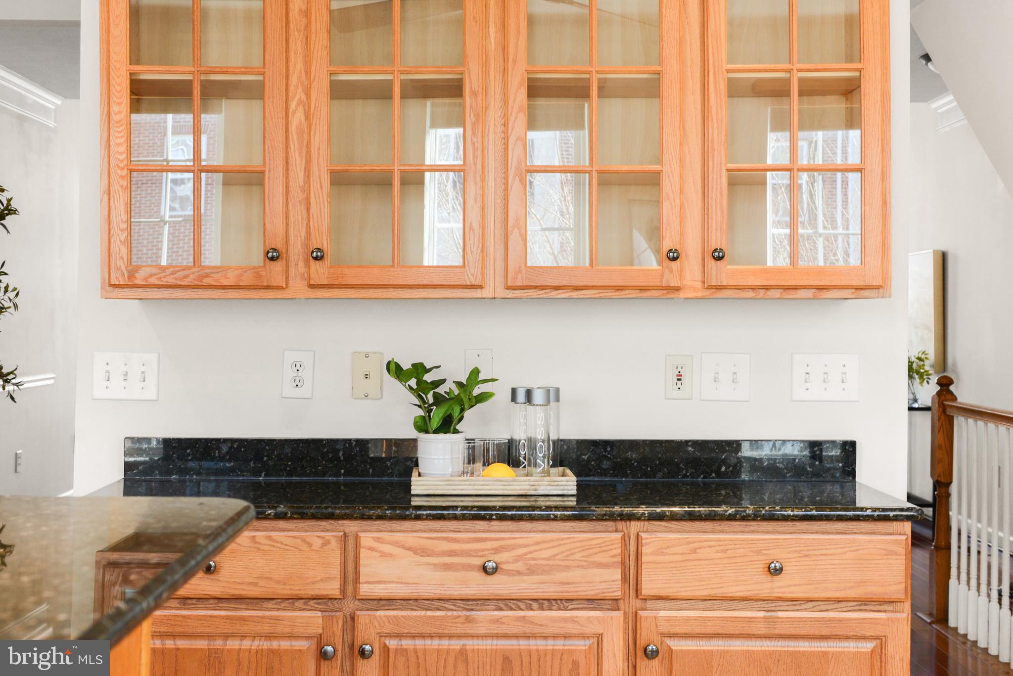 8814 Lew Wallace Road Frederick, MD 21704 - Photo 49 of 64 Glass front cabinets add character and charm!